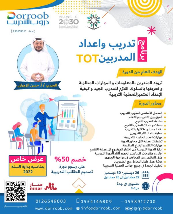 تدريب واعداد المدربين TOT